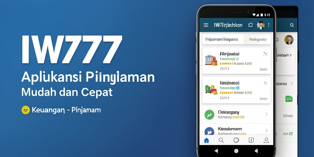 Tampilan antarmuka pengguna IW777 yang intuitif dan sederhana.